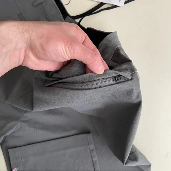 Ministry of Supply Men’s Kinetic Pant Gray 40x36 Tall New Tapered Fit